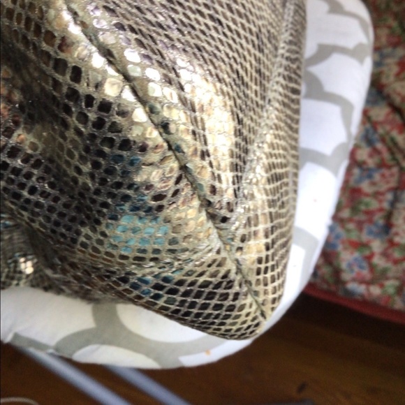 Coach Kirsten Python bag Sz M - Picture 7 of 8